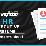 hr executive resume