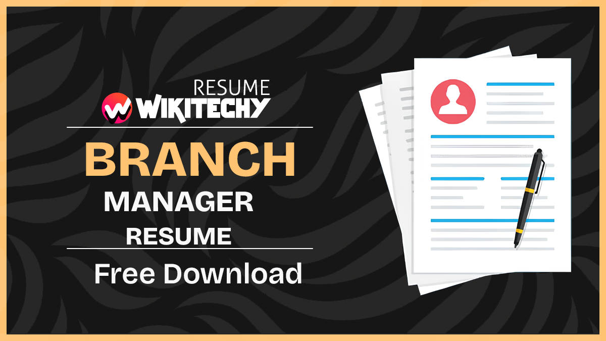 Bank Branch Manager Resume Samples branch manager resume