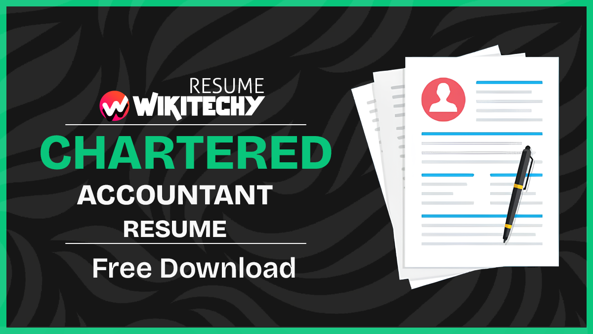 chartered accountant resume
