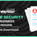 cyber security resume