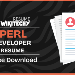 Python Developer Resume Samples perl developer resume