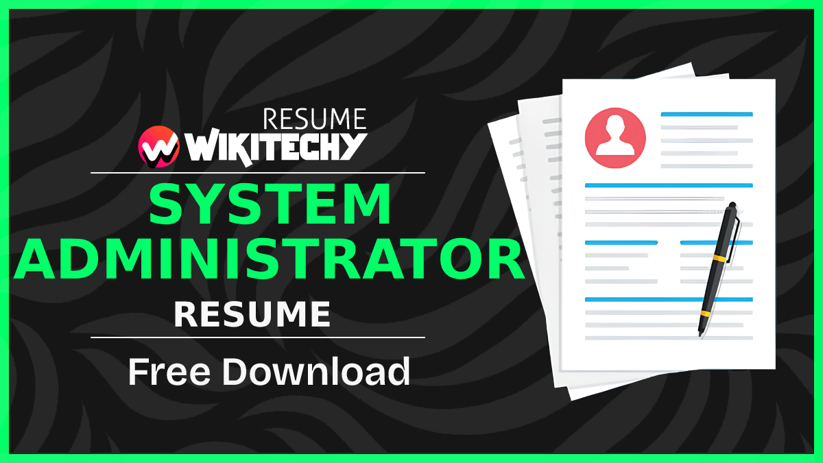 System Administrator Resume