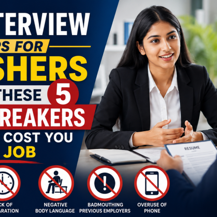 HR Interview Tips for Freshers: Avoid These 5 Deal-Breakers That Can Cost You the Job 😬
