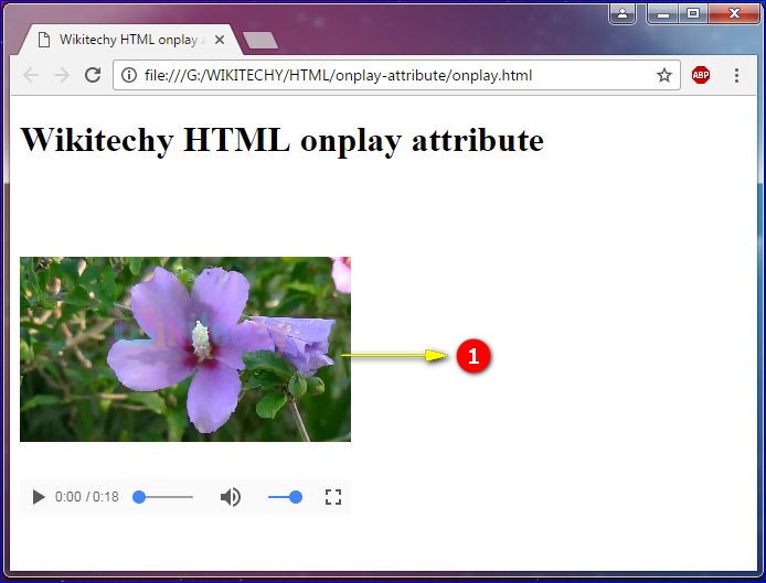 onplay Attribute Output