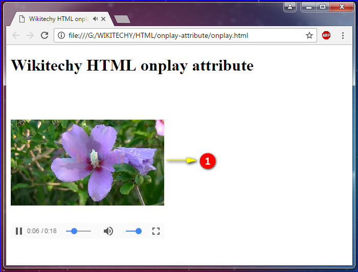 onplay Attribute Output