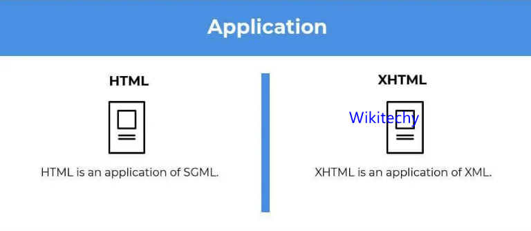 html-and-xhtml-application