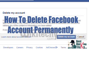How to Delete Facebook Account Permanently 