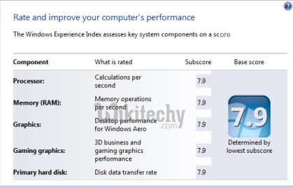 How to Increase Windows Experience Index Score