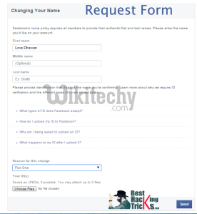 How to Change Name on Facebook after Limit