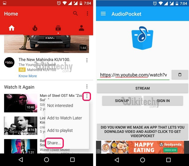 How to Play YouTube Videos in Background on Android Wikitechy