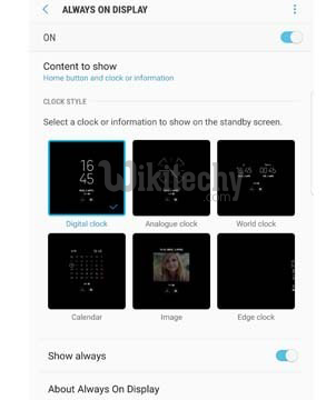 Install Galaxy S8 Always on Display Feature on Any Samsung Phone