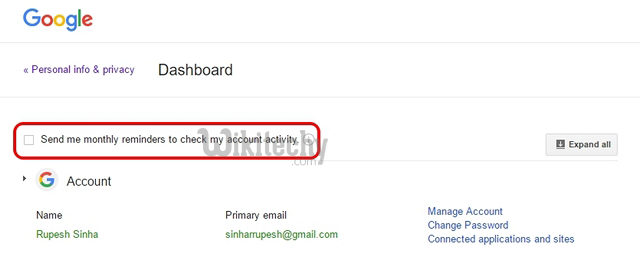 Wondering What Google Knows About You