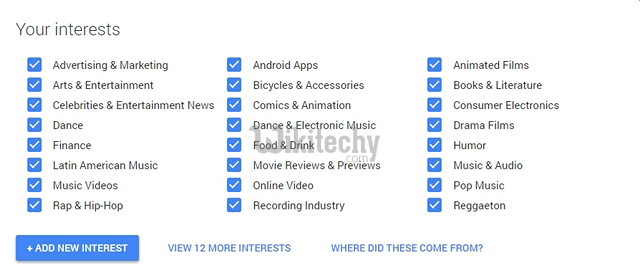 Wondering What Google Knows About You