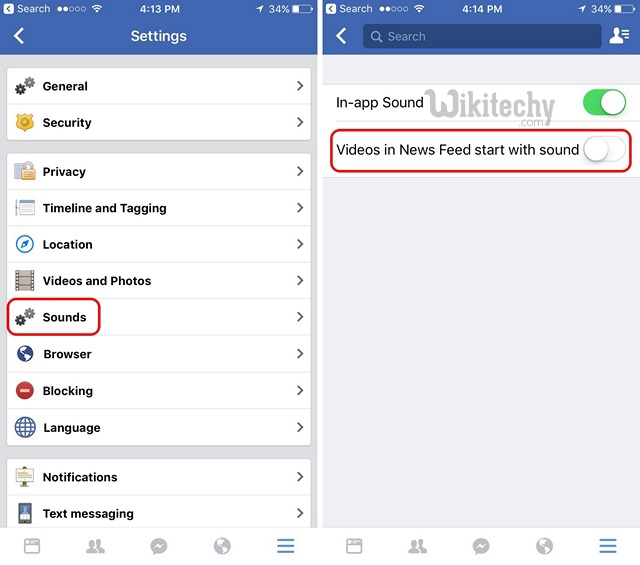 How to Stop Facebook AutoPlay Video Sound