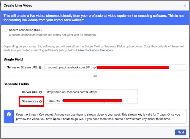 How to Live Stream to Facebook Pages From PC or Mac