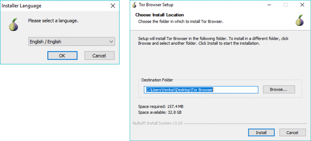 set tor browser as default hudra
