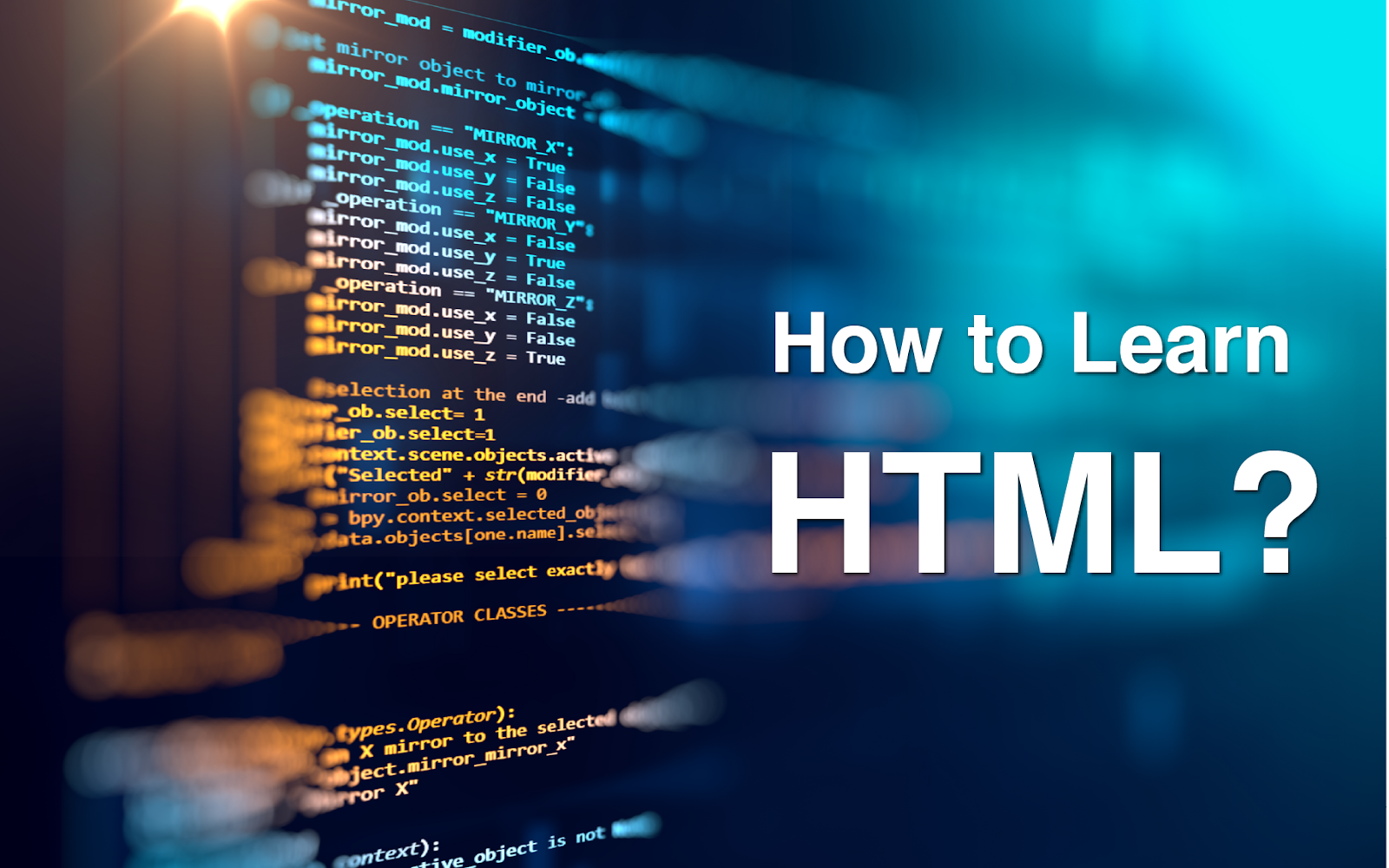 How do I start learning HTML for Beginners Wikitechy