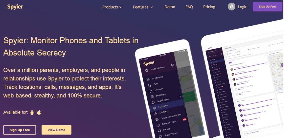 spyier - cell phone tracker