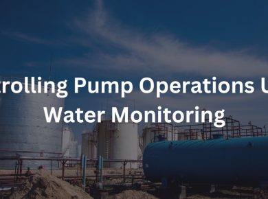 Controlling Pump Operations Using Water Monitoring
