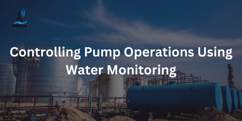 Controlling Pump Operations Using Water Monitoring