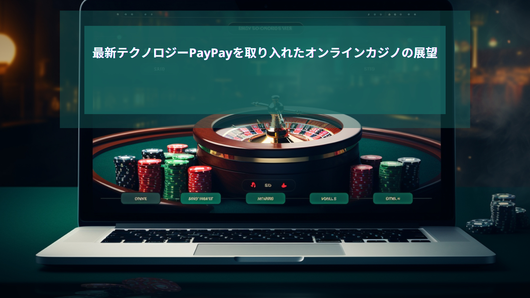 Prospects for online casinos to incorporate the latest technology PayPay