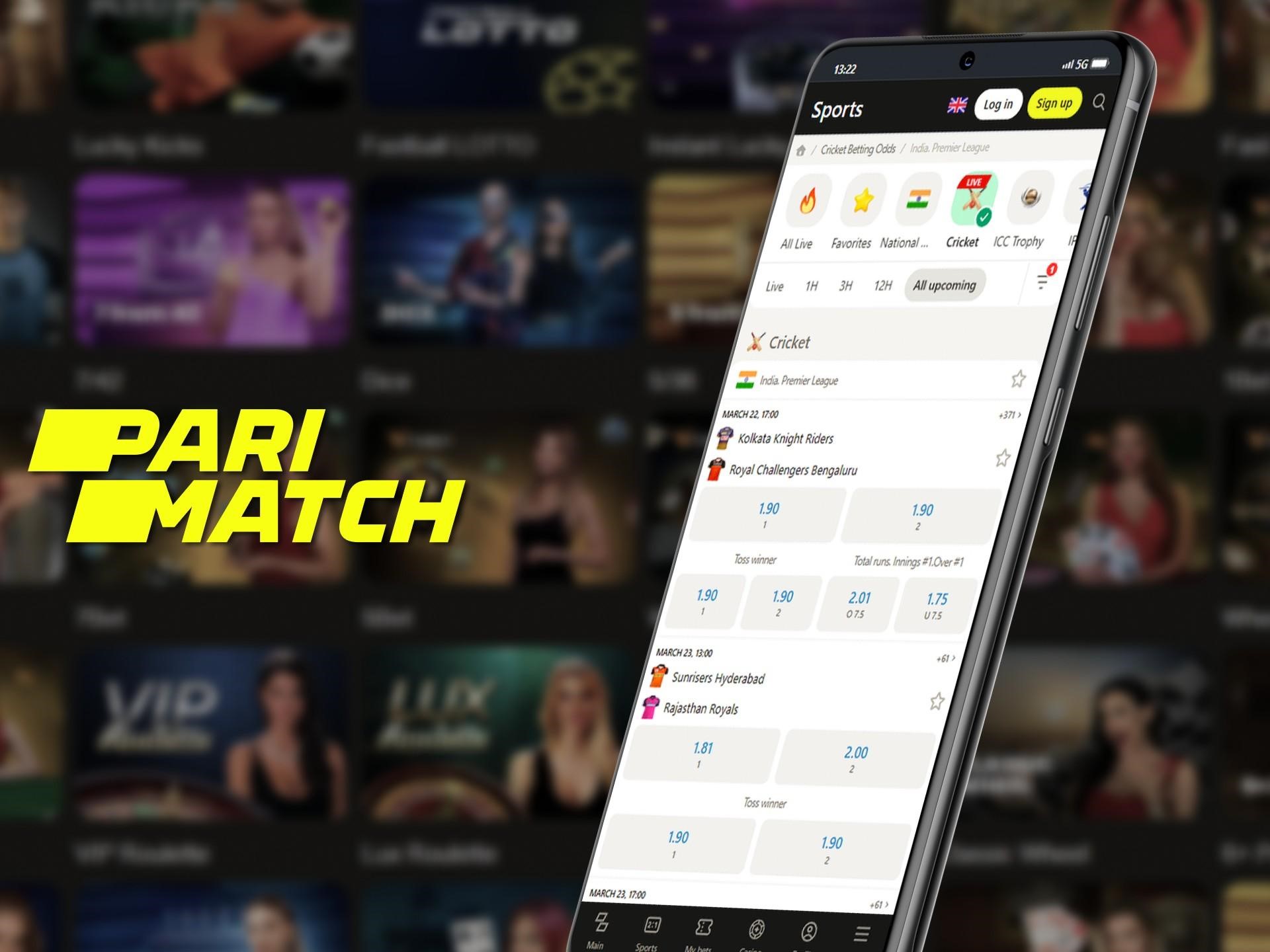 How to Bet on IPL 2025 Using Parimatch Mobile App