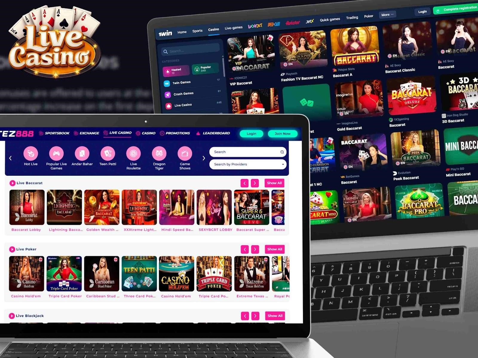 Varieties of Live Baccarat Games Available at Online Casinos