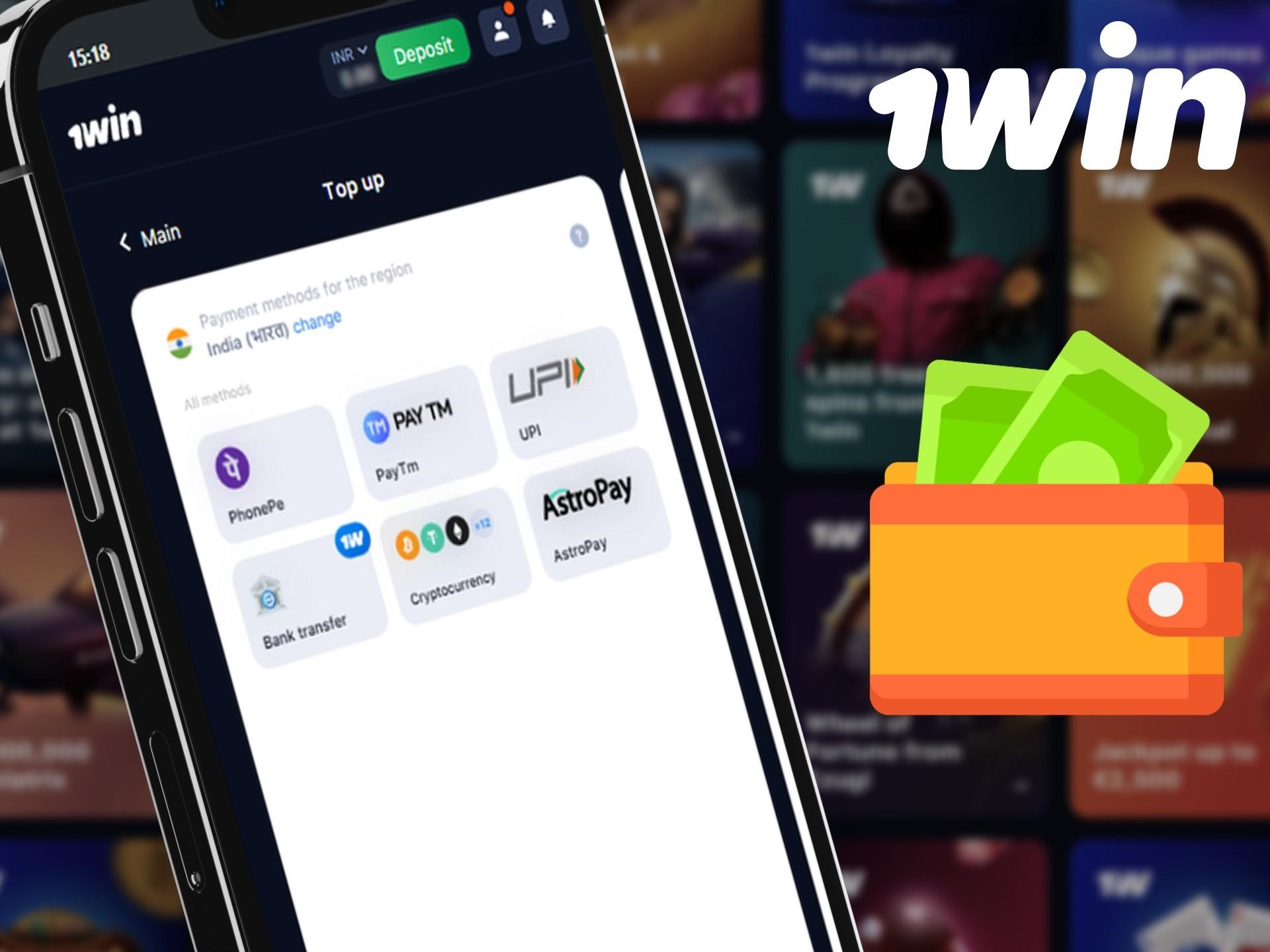 How to Deposit and Withdraw Funds in the 1win Aviator App?