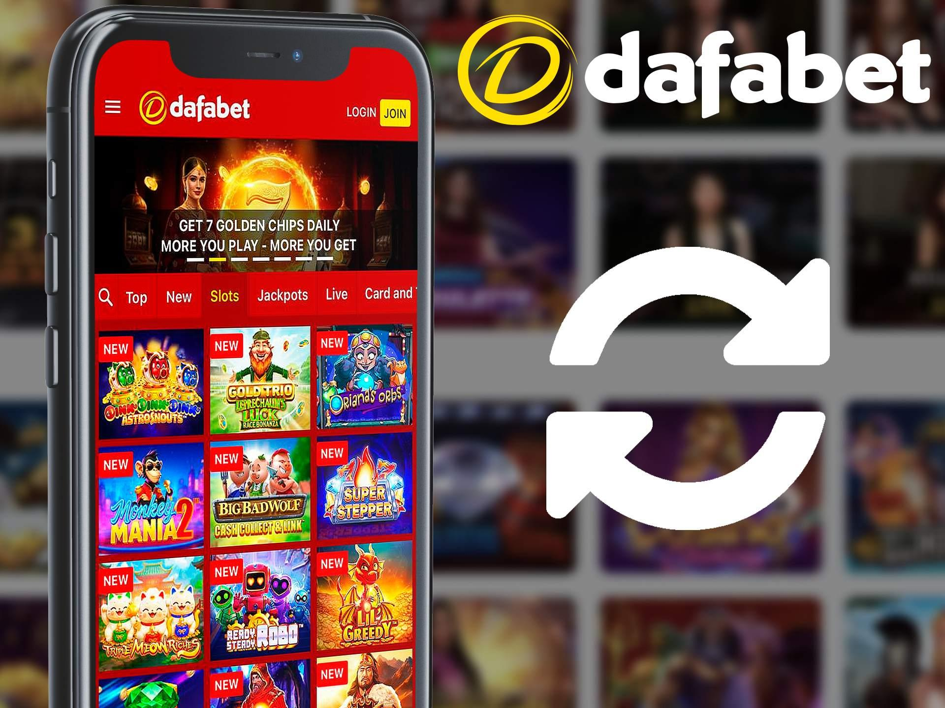 Everything about Updating the Dafabet App