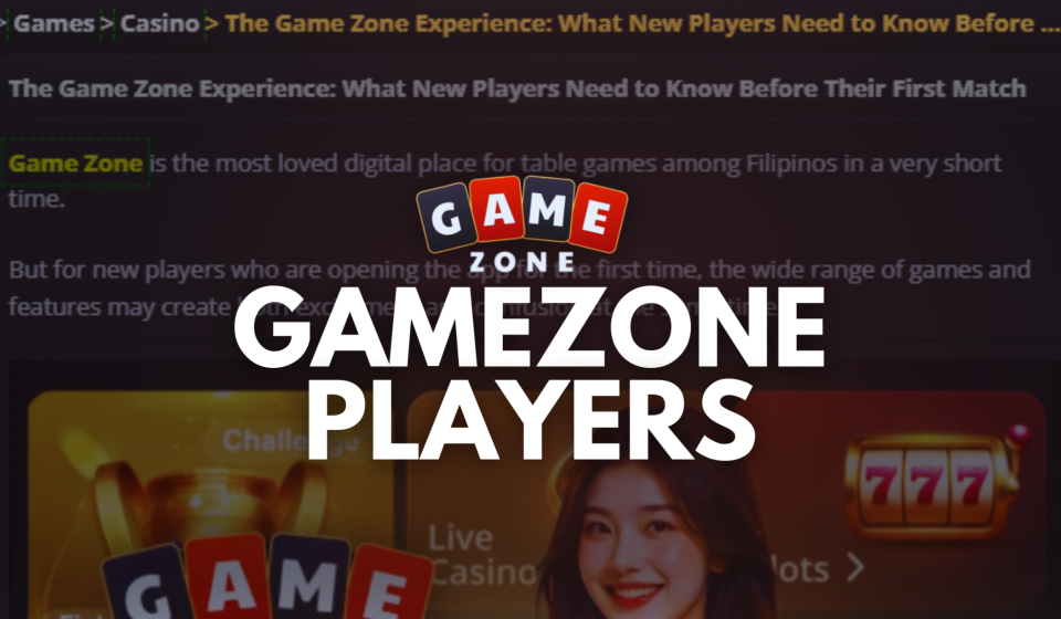 GameZone Players Feature Guide for Online Card Game Sessions