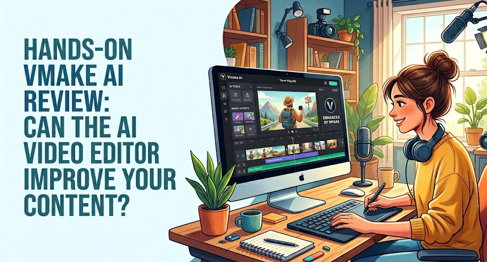 Hands-On Vmake AI Review: Can The AI Video Editor Improve Your Content?