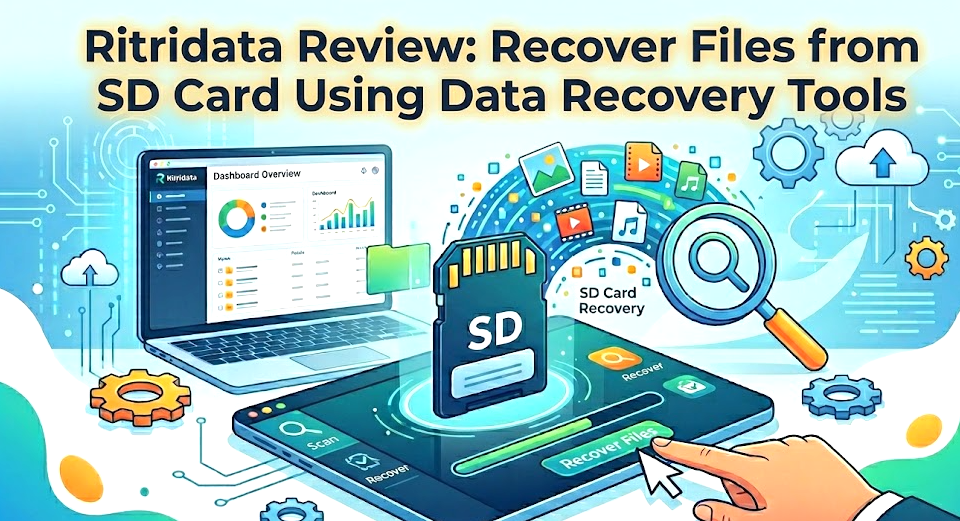 Ritridata Review: Recover Files from SD Card Using Data Recovery Tools