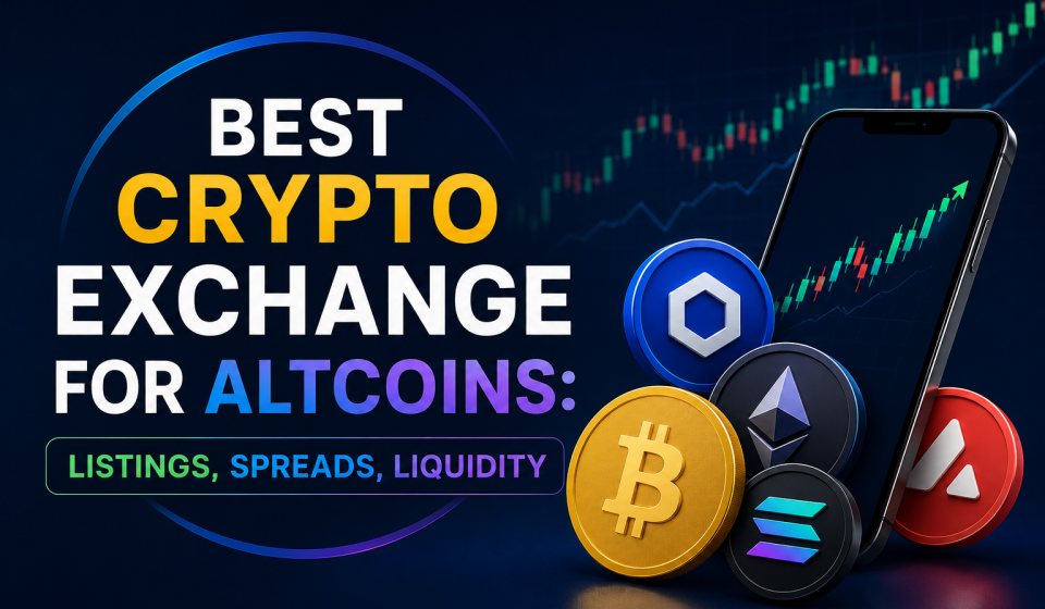 Best Crypto Exchange For Altcoins: Listings, Spreads, Liquidity