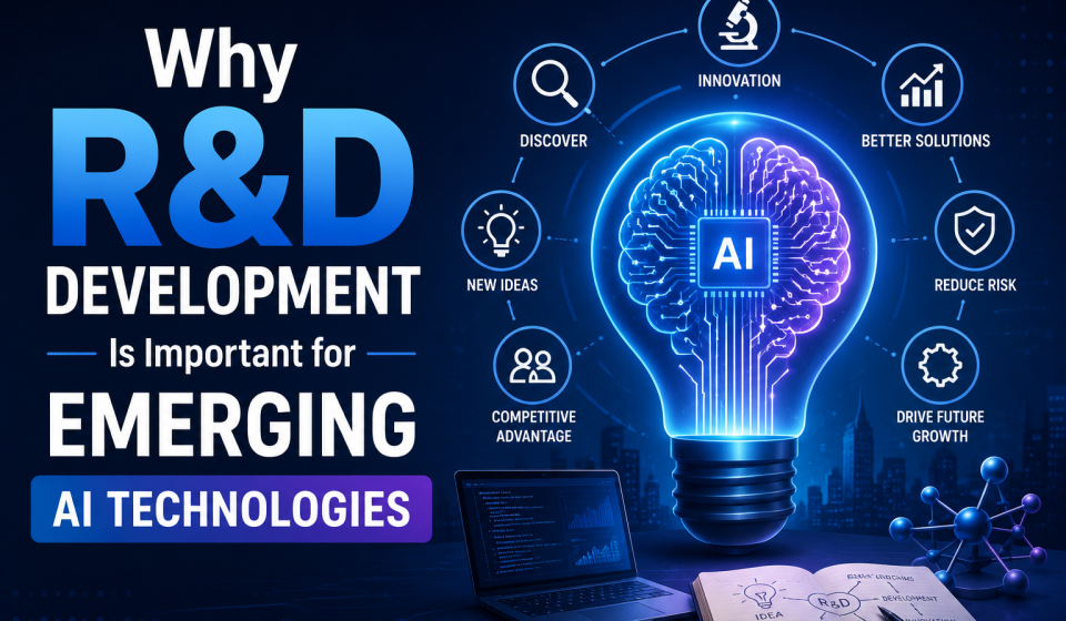 Why R&D Development Is Important for Emerging AI Technologies