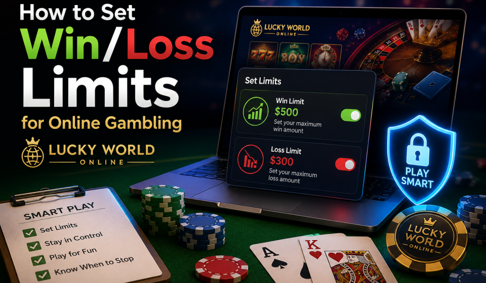 How to Set Win/Loss Limits for Online Gambling | Lucky World Online