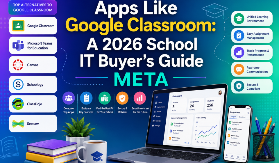 Apps Like Google Classroom: A 2026 School IT Buyer's Guide META
