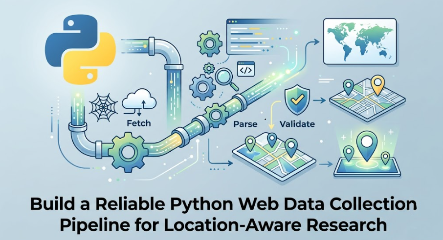 How to Build a Reliable Python Web Data Collection Pipeline for Location-Aware Research: A Complete Guide to Fetching, Parsing, and Validation