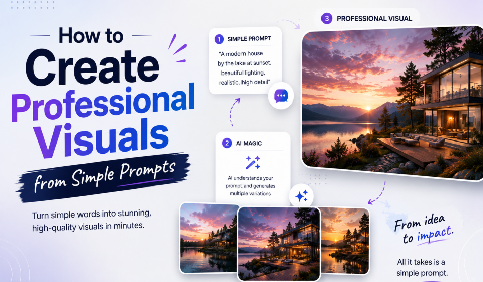 How to Create Professional Visuals from Simple Prompts