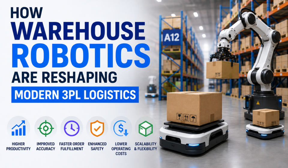 How Warehouse Robotics Are Reshaping Modern 3PL Logistics