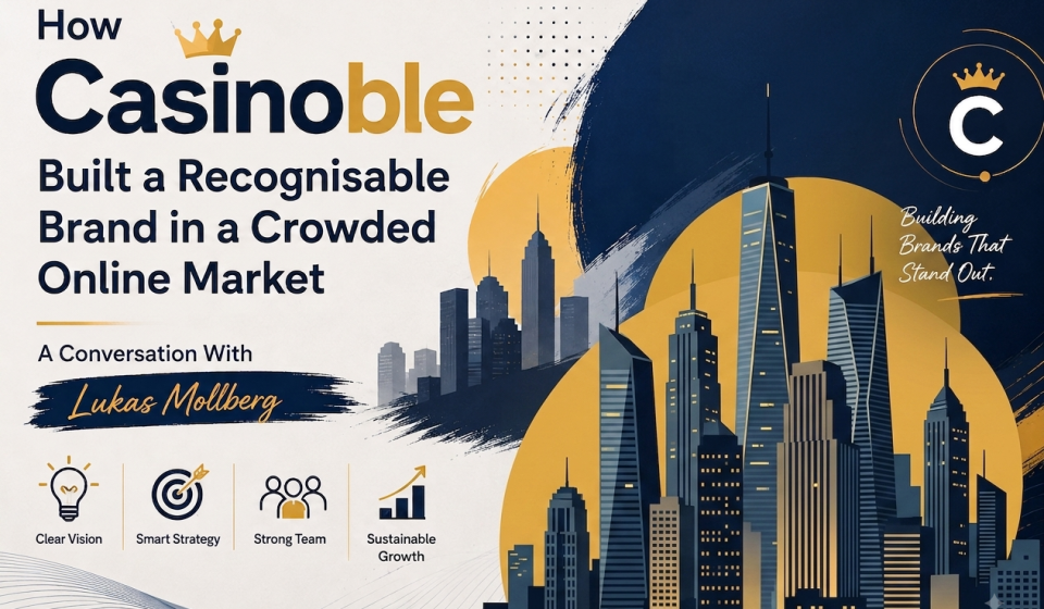 How Casinoble Built a Recognisable Brand in a Crowded Online Market — A Conversation With Lukas Mollberg