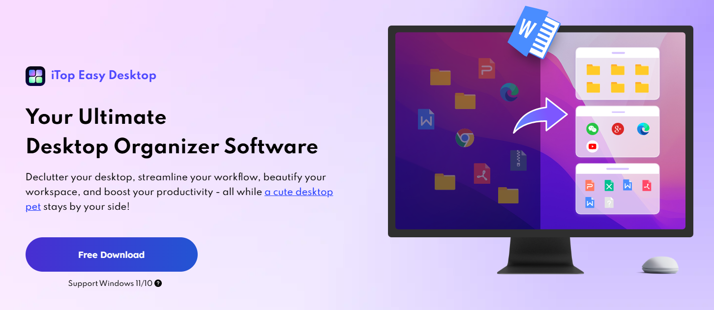 My Ultimate Desktop Setup—Powered by iTop Easy Desktop