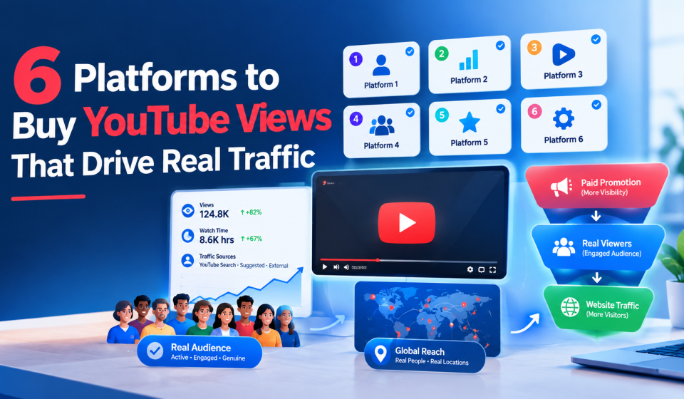 6 Platforms to Buy YouTube Views That Drive Real Traffic