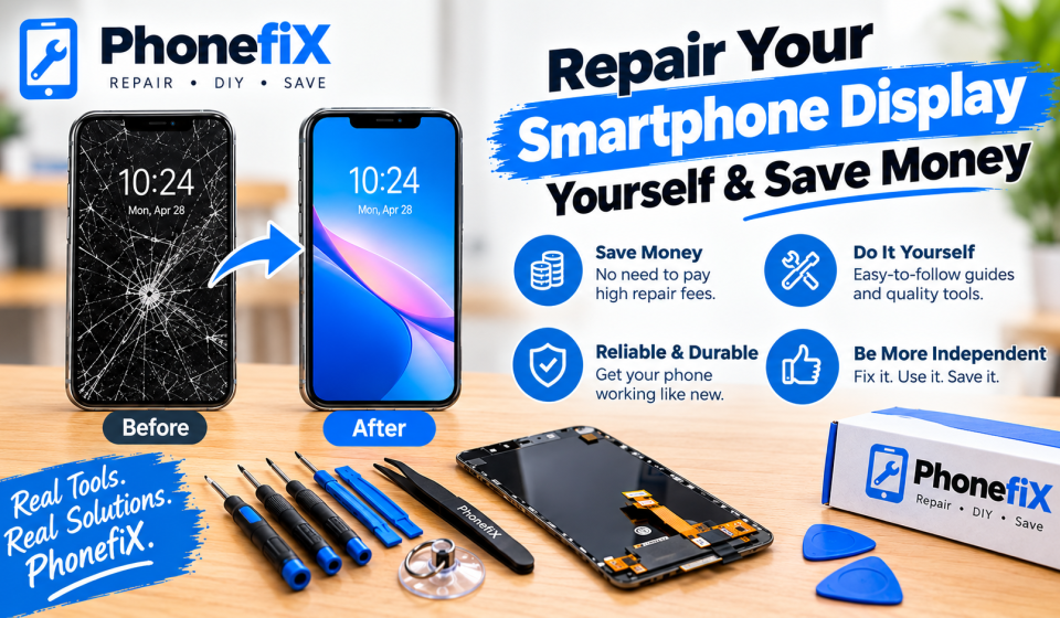 Repair Your Smartphone Display Yourself & Save Money
