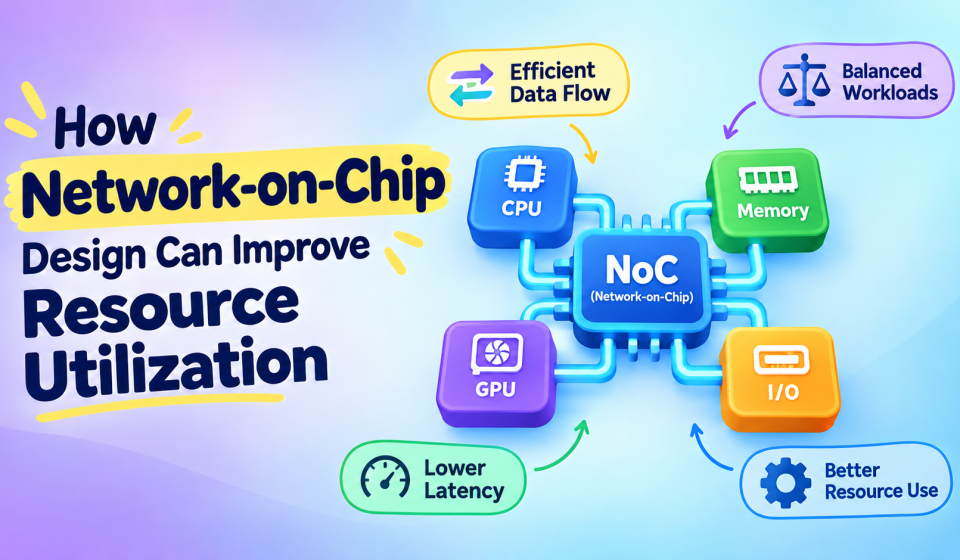 How Network-on-Chip Design Can Improve Resource Utilization