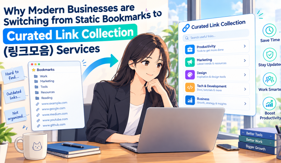 Why Modern Businesses are Switching from Static Bookmarks to Curated Link Collection (링크모음) Services