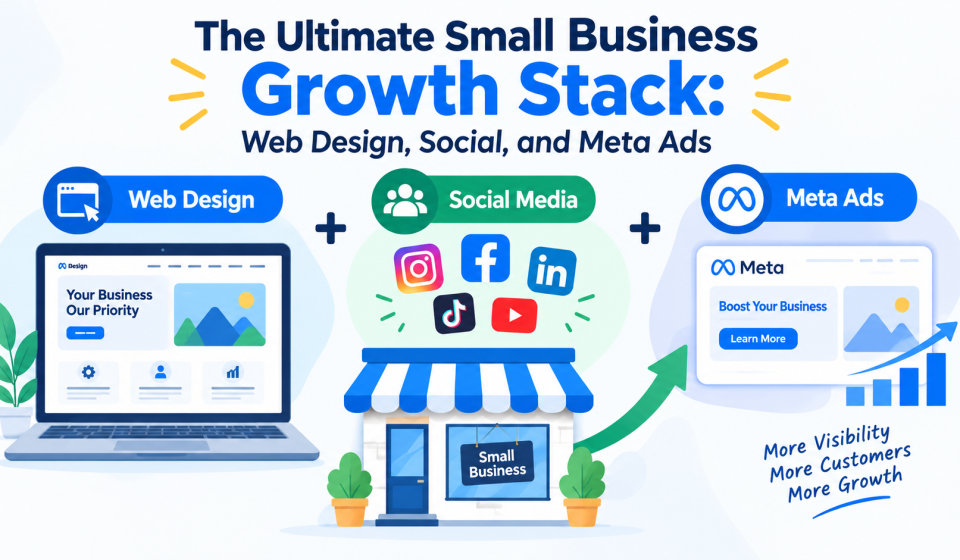 The Ultimate Small Business Growth Stack: Web Design, Social, and Meta Ads