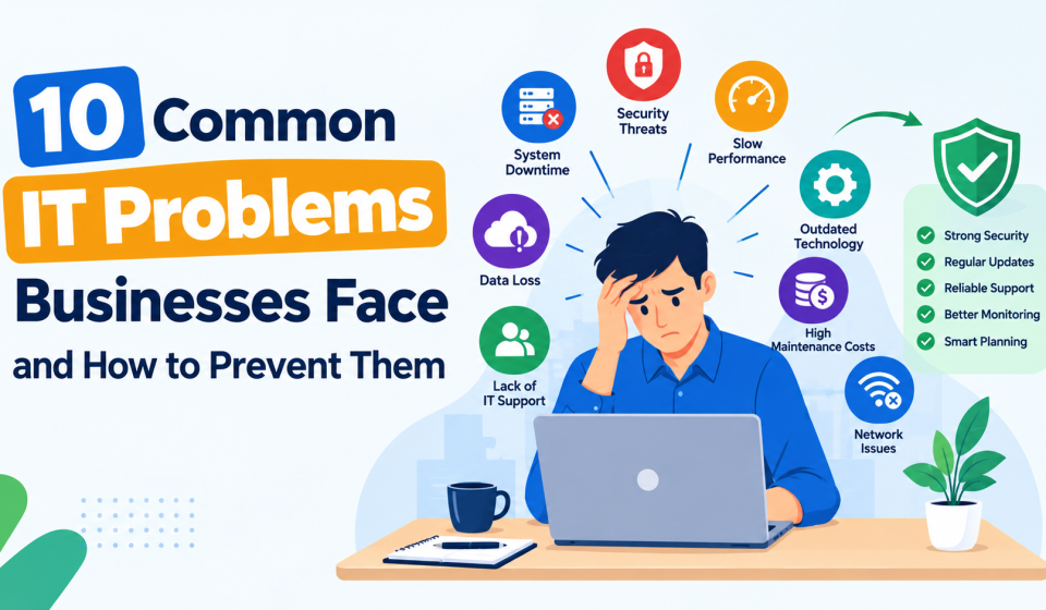 10 Common IT Problems Businesses Face and How to Prevent Them