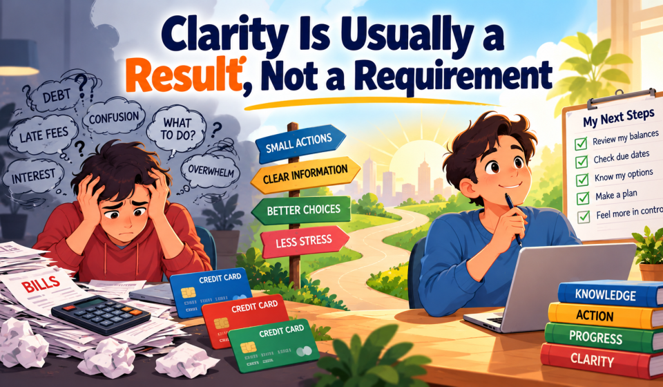 Clarity Is Usually a Result, Not a Requirement