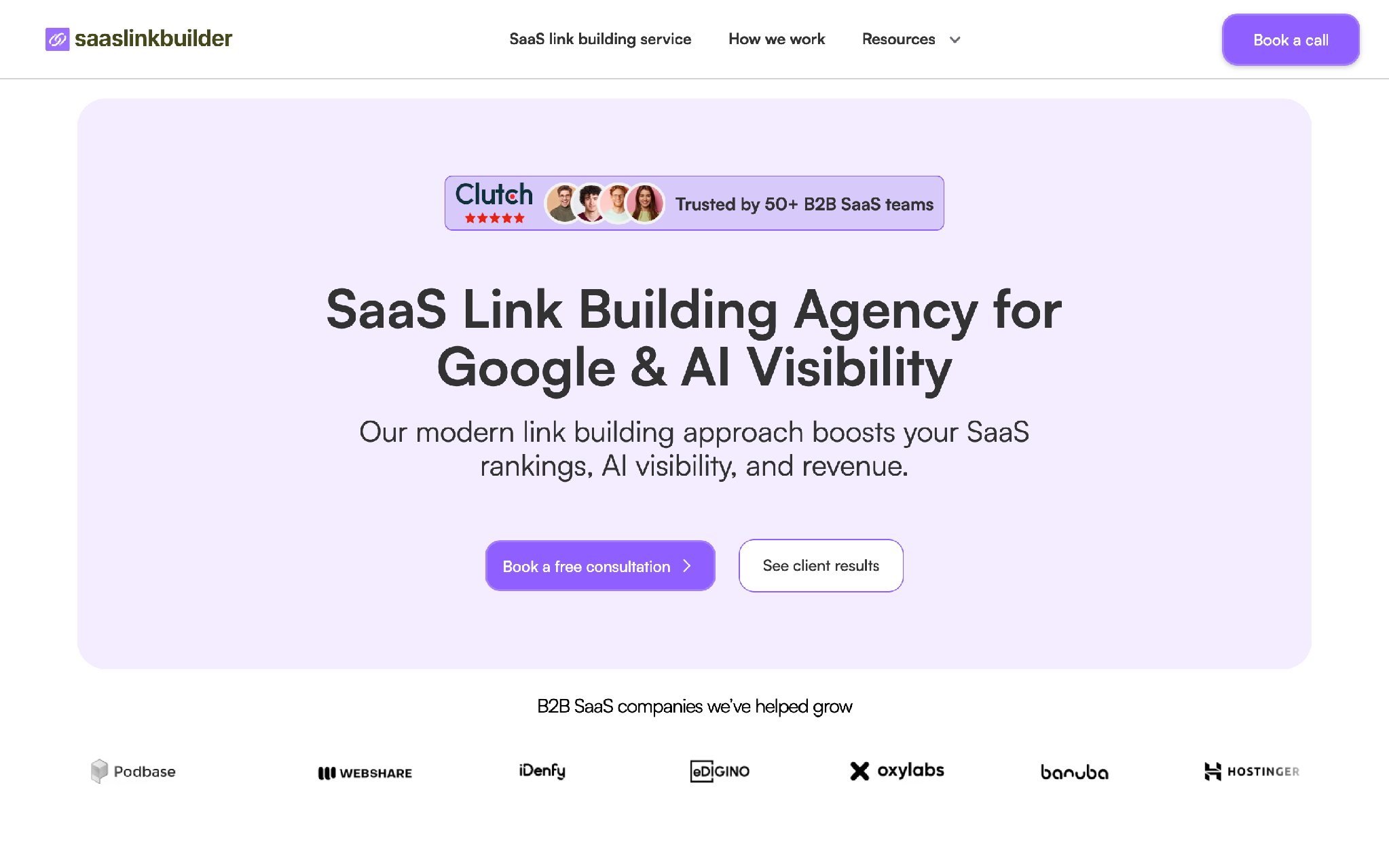 SaaS Link Builder