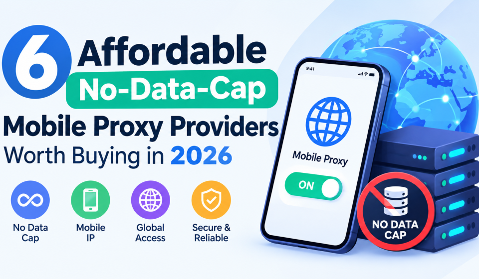 6 Affordable No-Data-Cap Mobile Proxy Providers Worth Buying in 2026